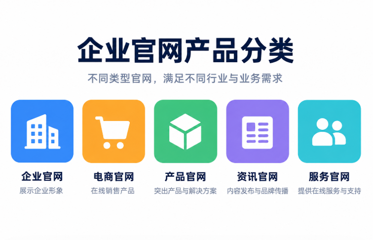 企业官网产品分类 企业官网产品分类