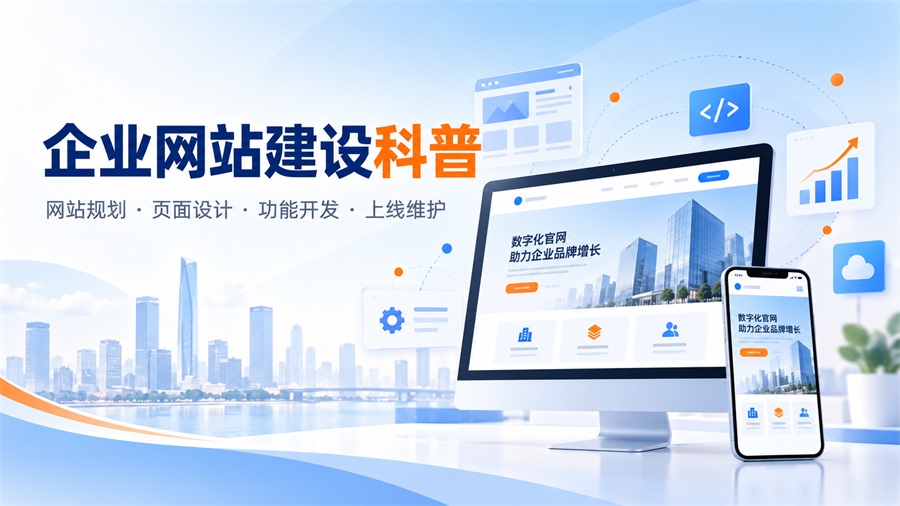 企业网站建设科普